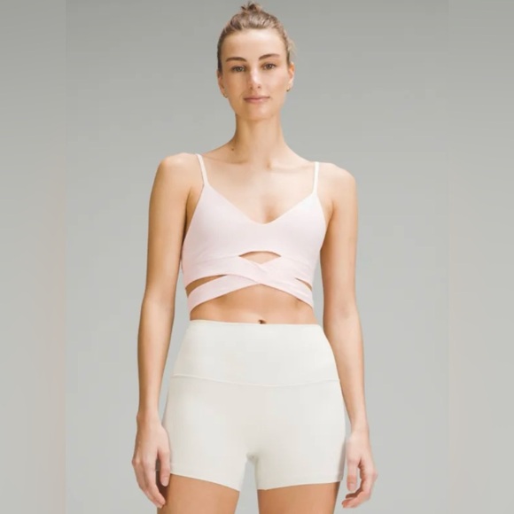 lululemon athletica Other - EUC Lululemon 8 Still Now Bra Pink Strawberry Milkshake 
*Light Support, A/B Cup